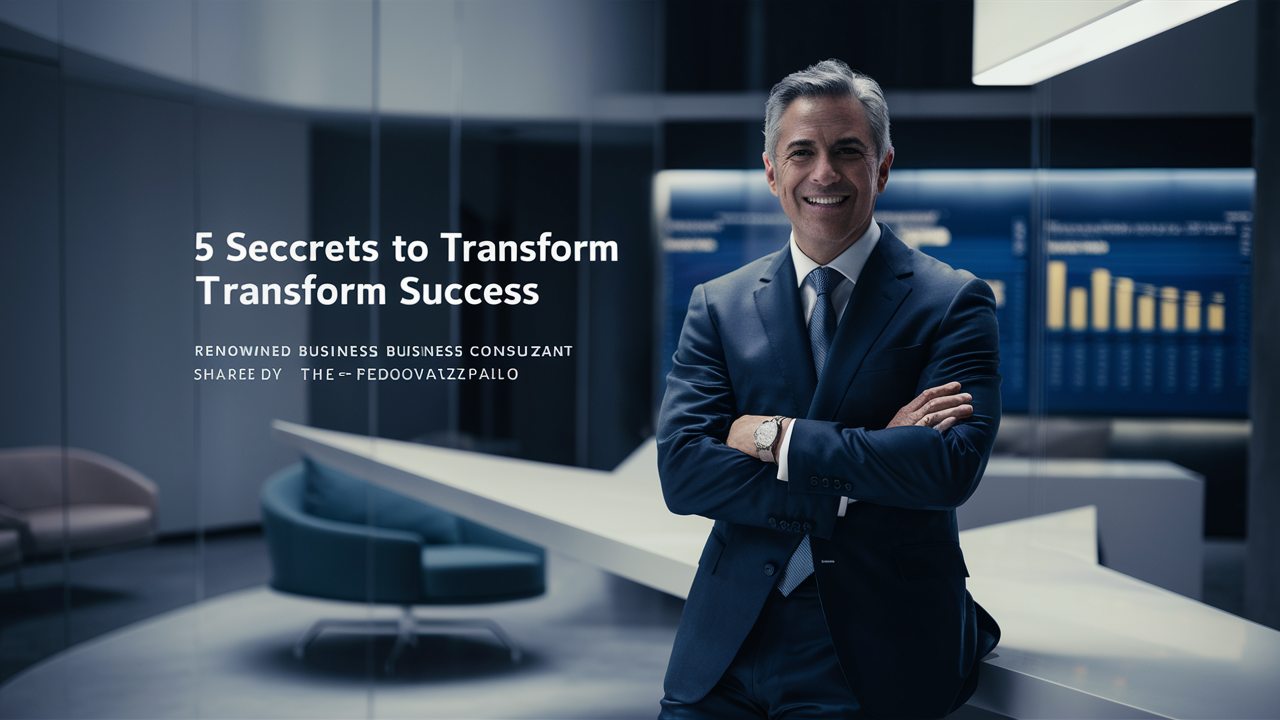 Pedrovazpaulo Business Consultant: 5 Secrets to Transform Success