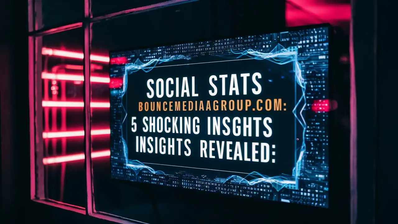 Social stats BounceMediaGroup.com