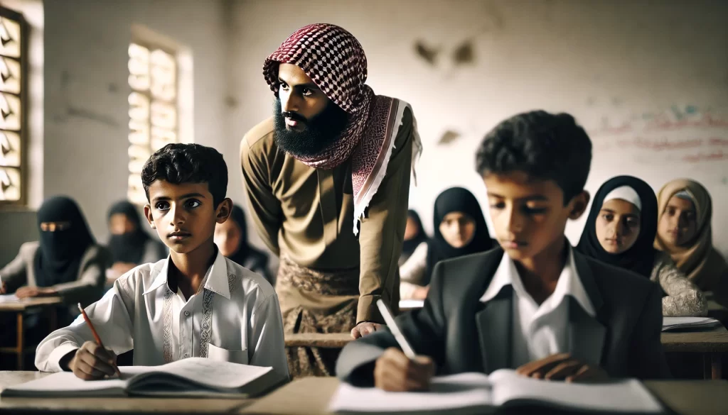 Houthis offer education to students